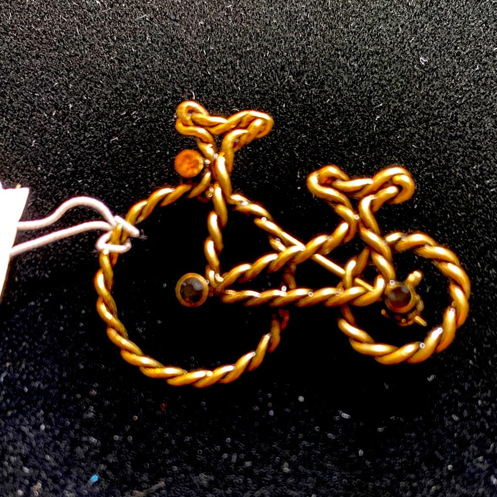 Lia Sophia bicycle pin